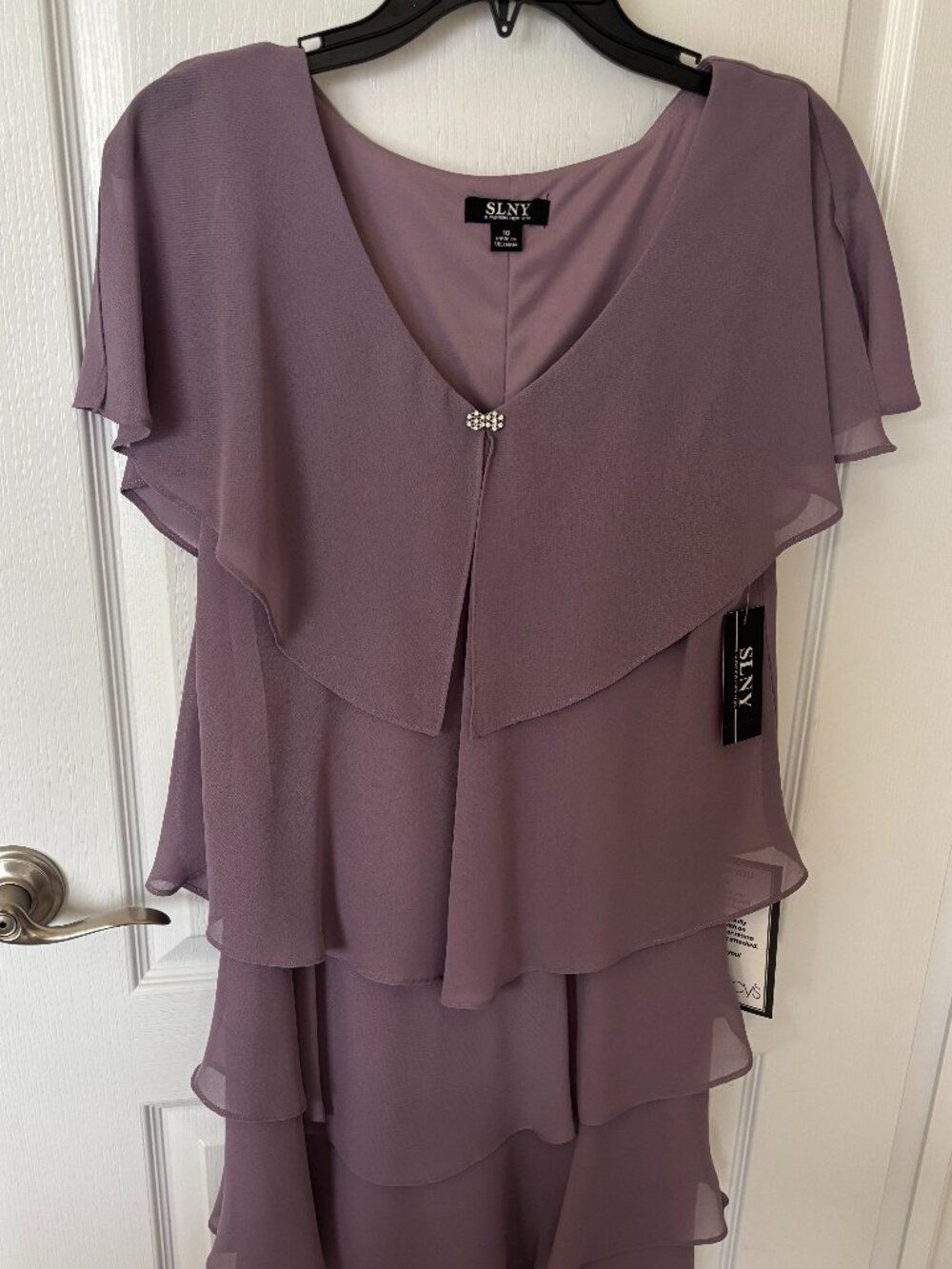 Formal purple dress NWT